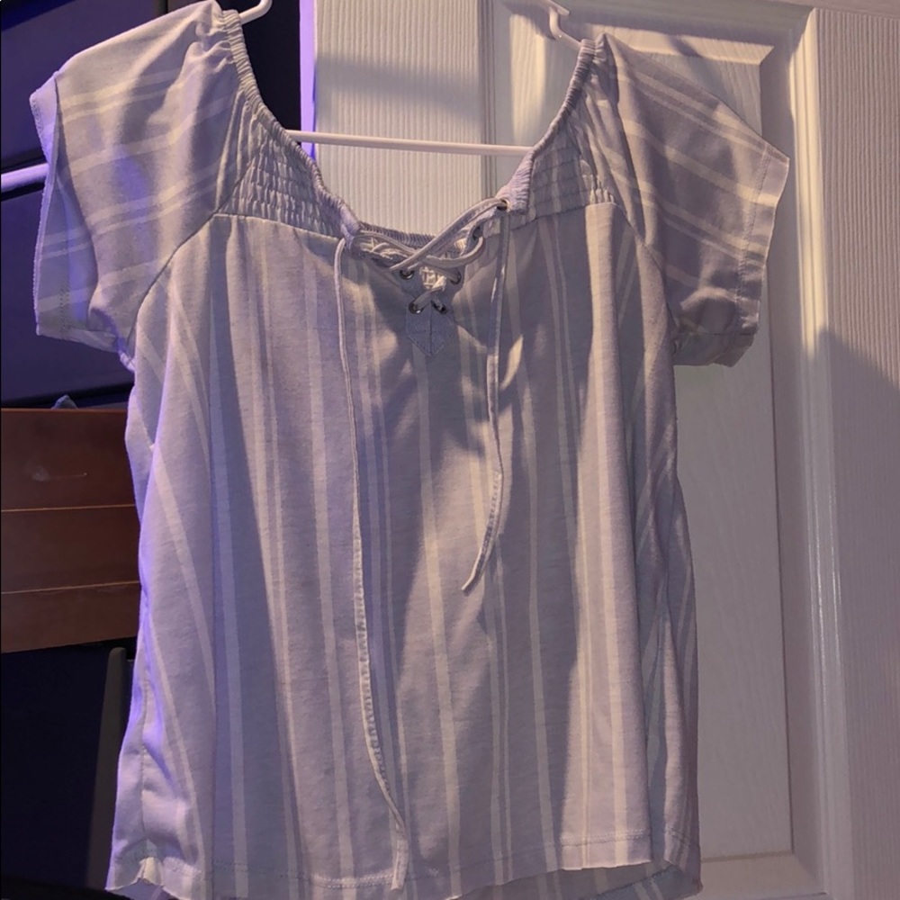 almost famous off the shoulder top